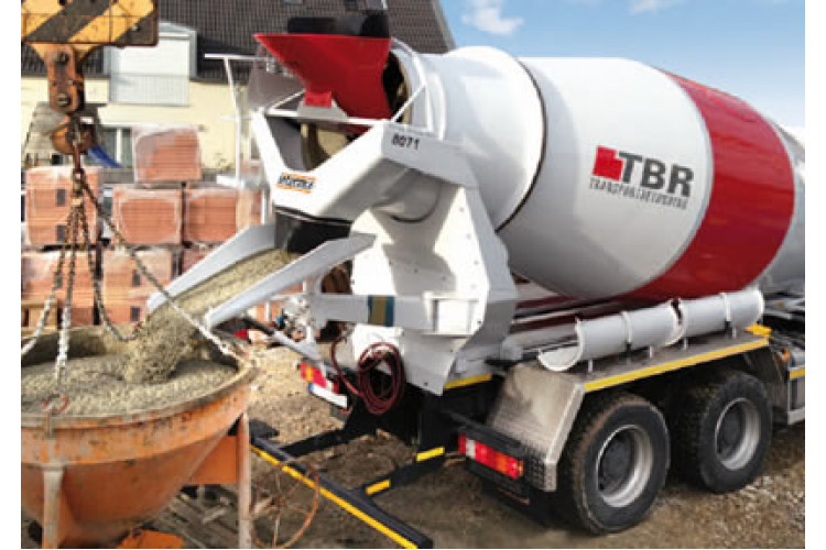 Автобетонозмішувач P 8