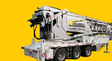 Стрічкові телескопічні транспортери