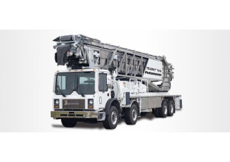 Стрічковий телескопічний транспортер TELEBELT® TB 39/130 на автомобільному шасі MACK MR 688 S